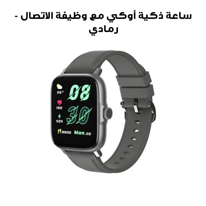 Aukey Smartwatch with Calling Function - Gray |SW-2Pro-GY
