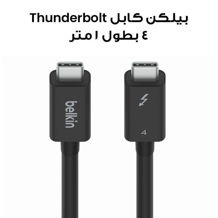 Belkin Connect Thunderbolt 4 Cable 1m (Passive) | Black | INZ003BT1MBK