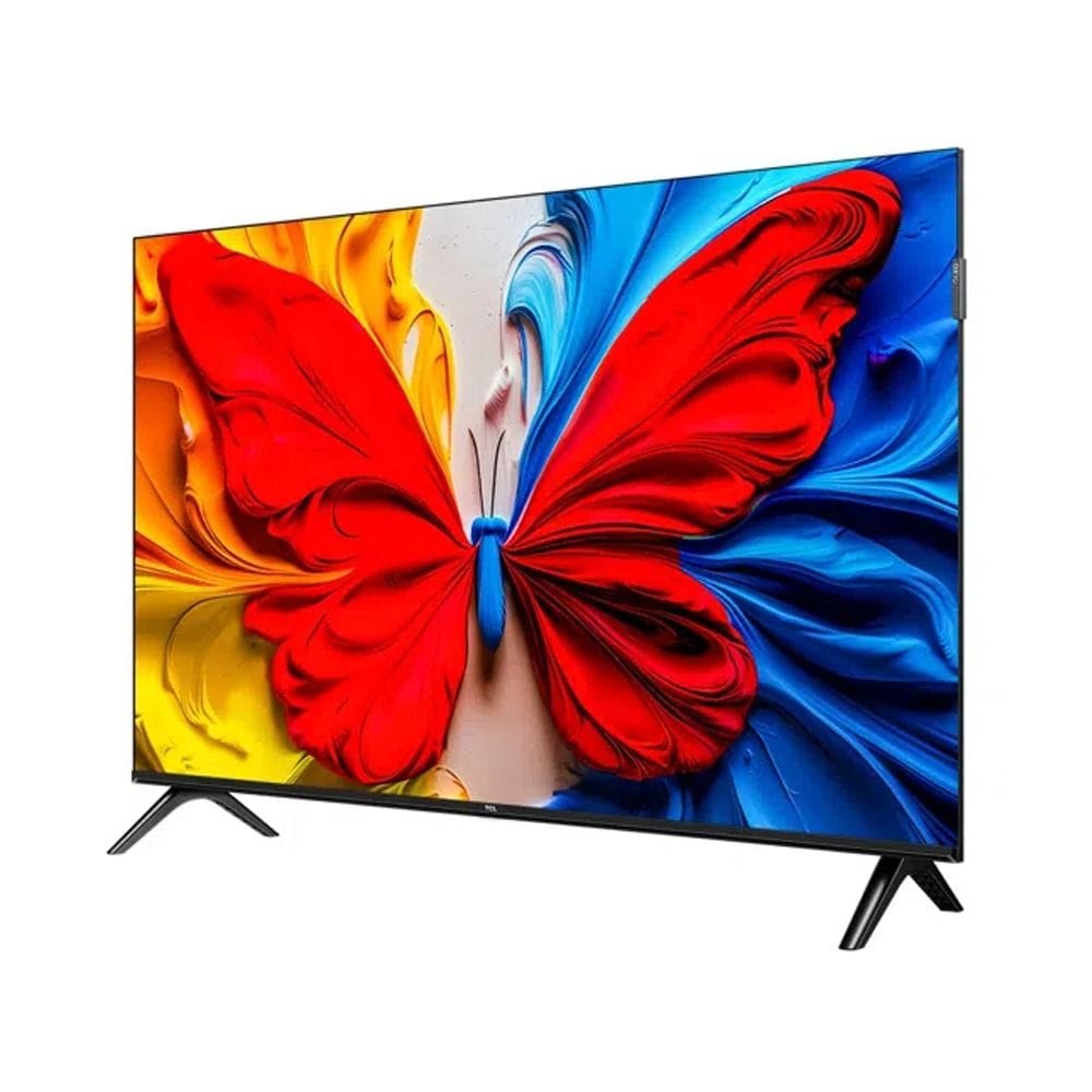 تلفزيون TCL الذكي Google QLED مقاس 43 بوصة، أوضاع مشاهدة متعددة، كريستال كوانتوم ملون، نطاق ألوان فائق الاتساع – أسود – 43S5K