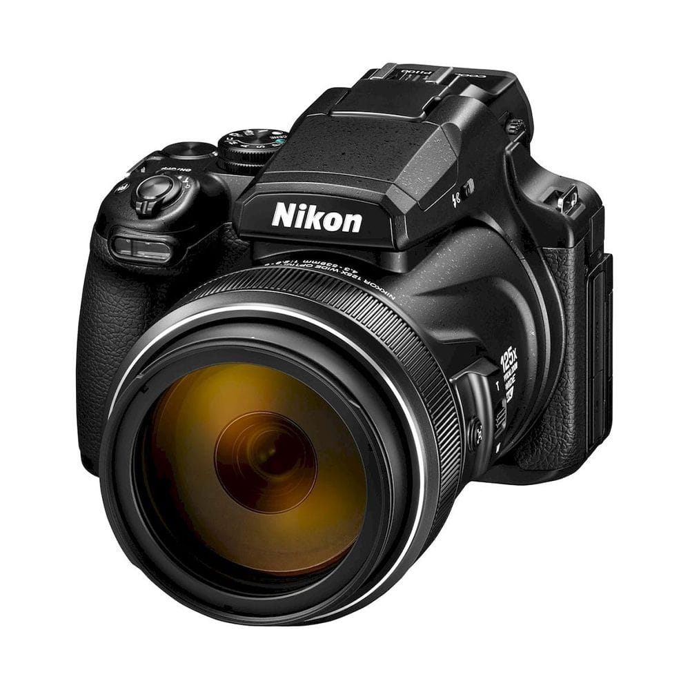 Nikon COOLPIX P1100 Superzoom Bridge Camera, 125x Optical Zoom, 16MP CMOS Sensor, 4K UHD Video & Dual Detect Optical VR | Black - 4960759916655