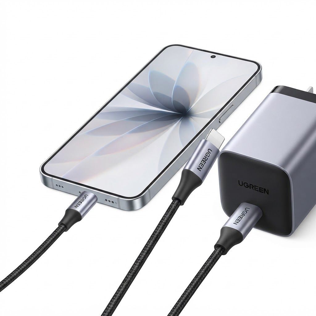 UGREEN Type C Cable 1 Braided 18W USB A to USB C Fast Charging Cable