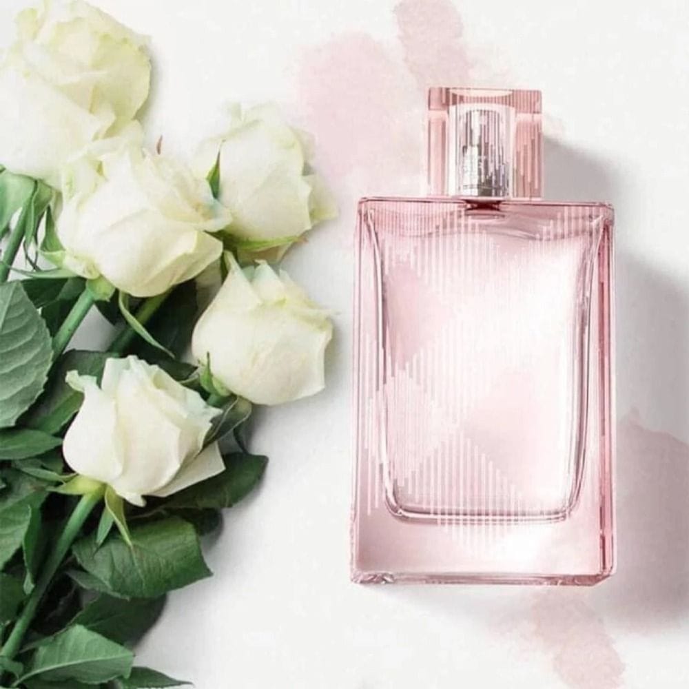 عطر بربري بريت شير أو دو تواليت للنساء، عطر زهري فاكهي منعش مع الليتشي والفاوانيا والكمثرى والمسك الأبيض - 100 مل