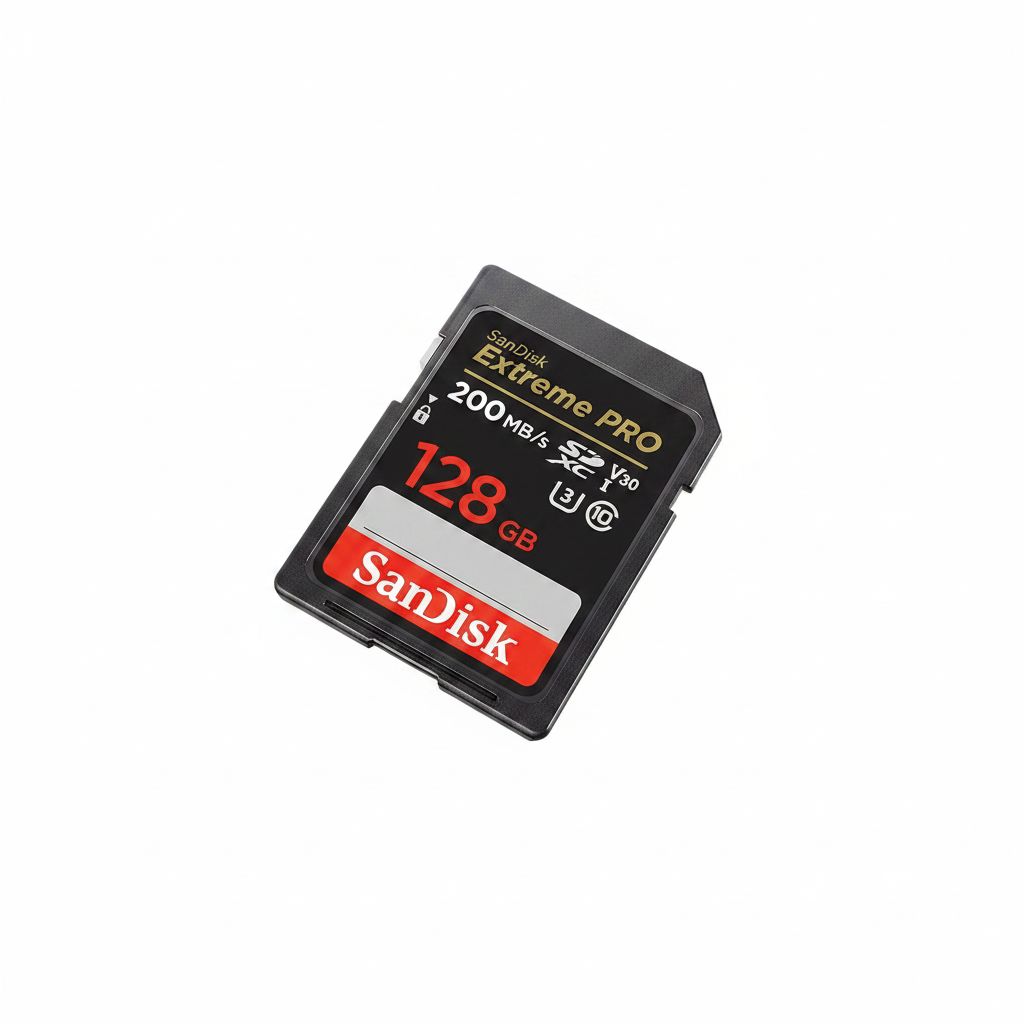 سانديسك إكستريم برو SDXC سعة 128 جيجابايت لتصوير فيديو 4K، UHS-I، فئة 10، U3، V30، أسود