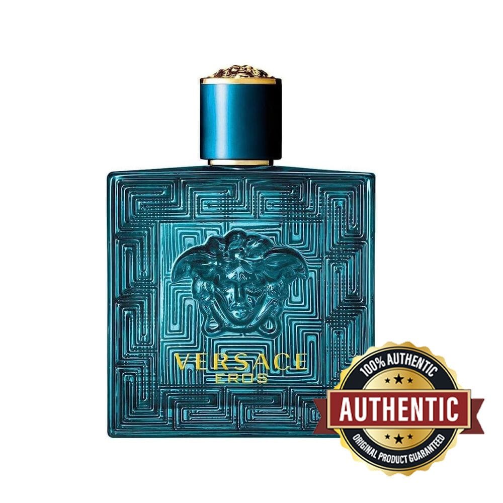 Versace Eros Pour Homme EDP 100ml Men's Fragrance with Mint, Lemon, Green Apple, Tonka Bean & Cedarwood Accord | 8011003861224