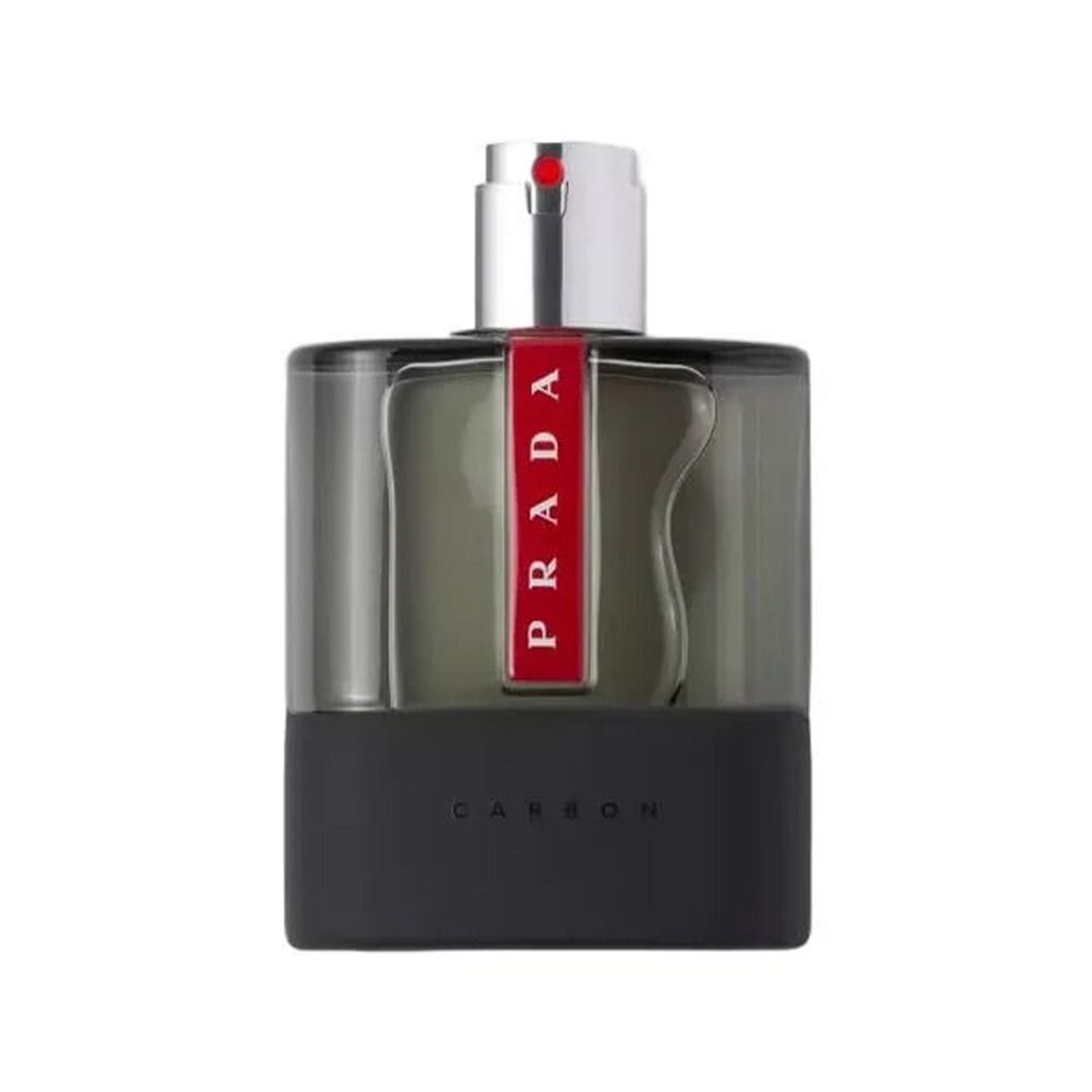Prada Luna Rossa Carbon Eau de Toilette for Men, Aromatic Woody Fragrance with Lavender, Bergamot, Patchouli & Ambroxan - 100ml