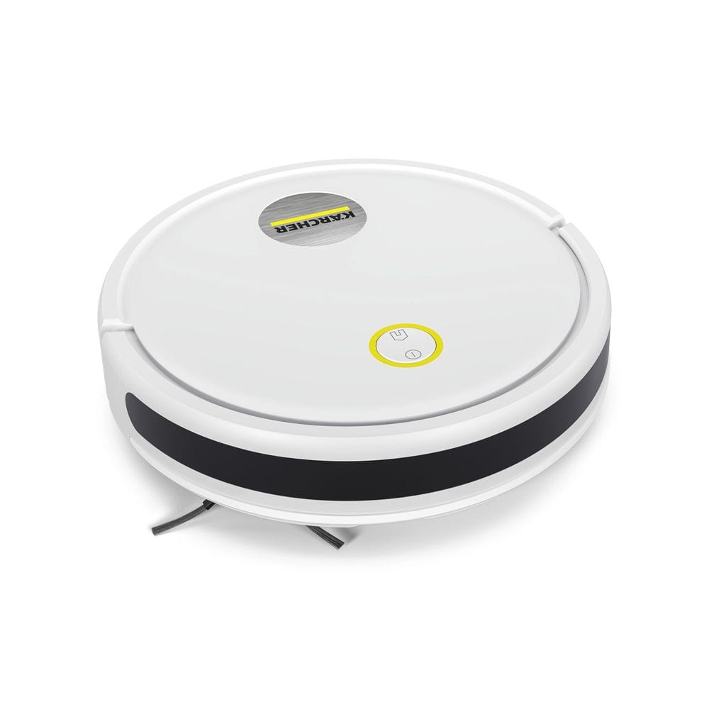 Karcher RCV 2 Robot Vacuum Cleaner - Smart LiDAR Navigation, Vacuum & Wet Mopping, App Controlled Cleaning System | White