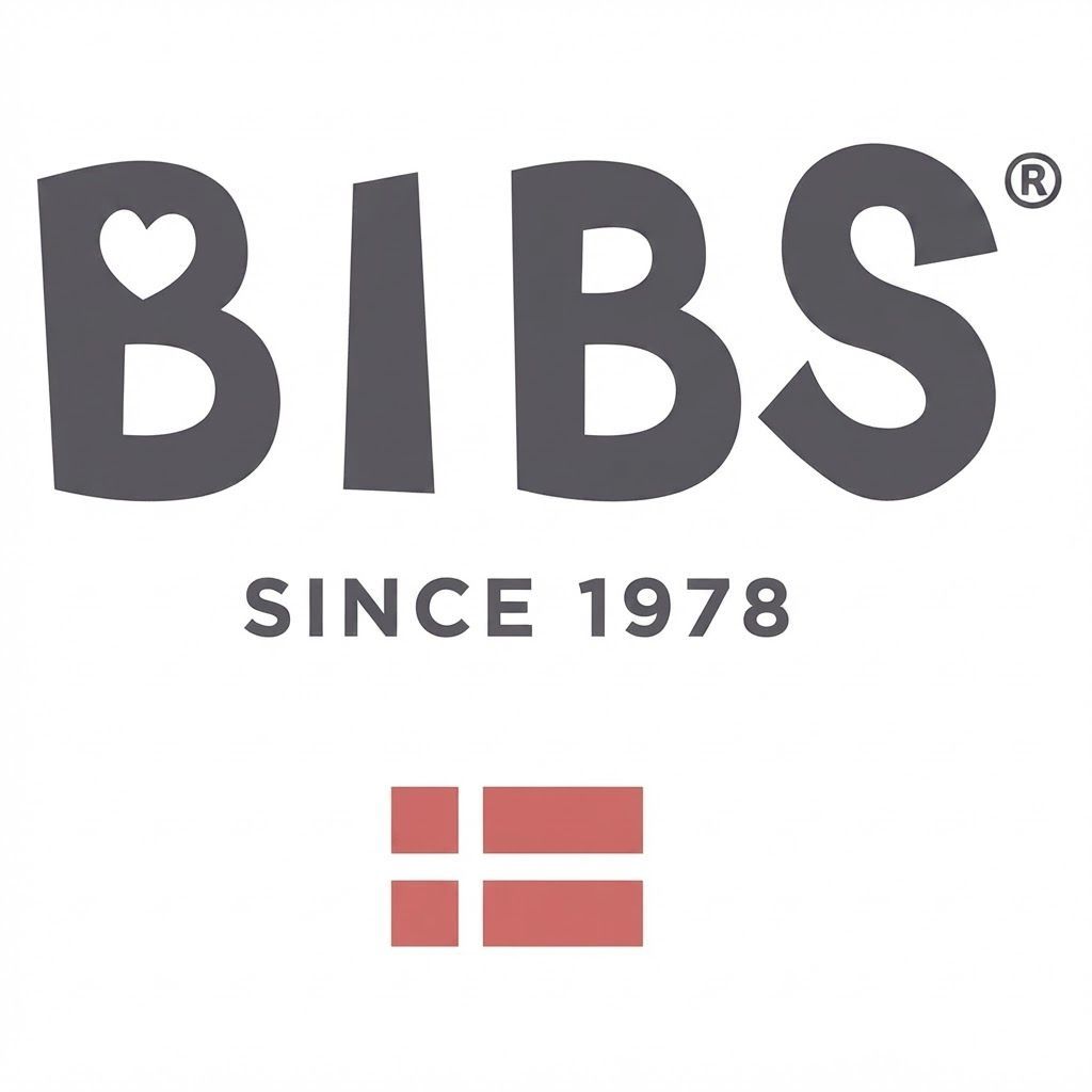 عبوة من لهايتين BIBS بحلمة دائرية من اللاتكس مقاس 1، لعمر 0-6 أشهر، فتحات لتهوية الهواء، شكل حلمة دائري، تصميم خفيف وكلاسيكي - فانيلا / وردي فاتح