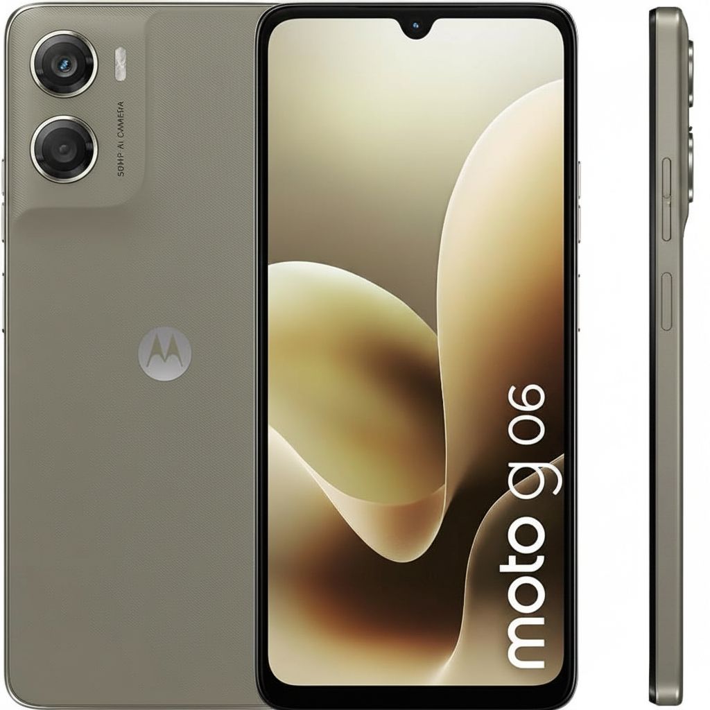 Motorola G06 4G - 6.88" Super HD Display, 50MP Camera, 12GB RAM - Laurel Oak