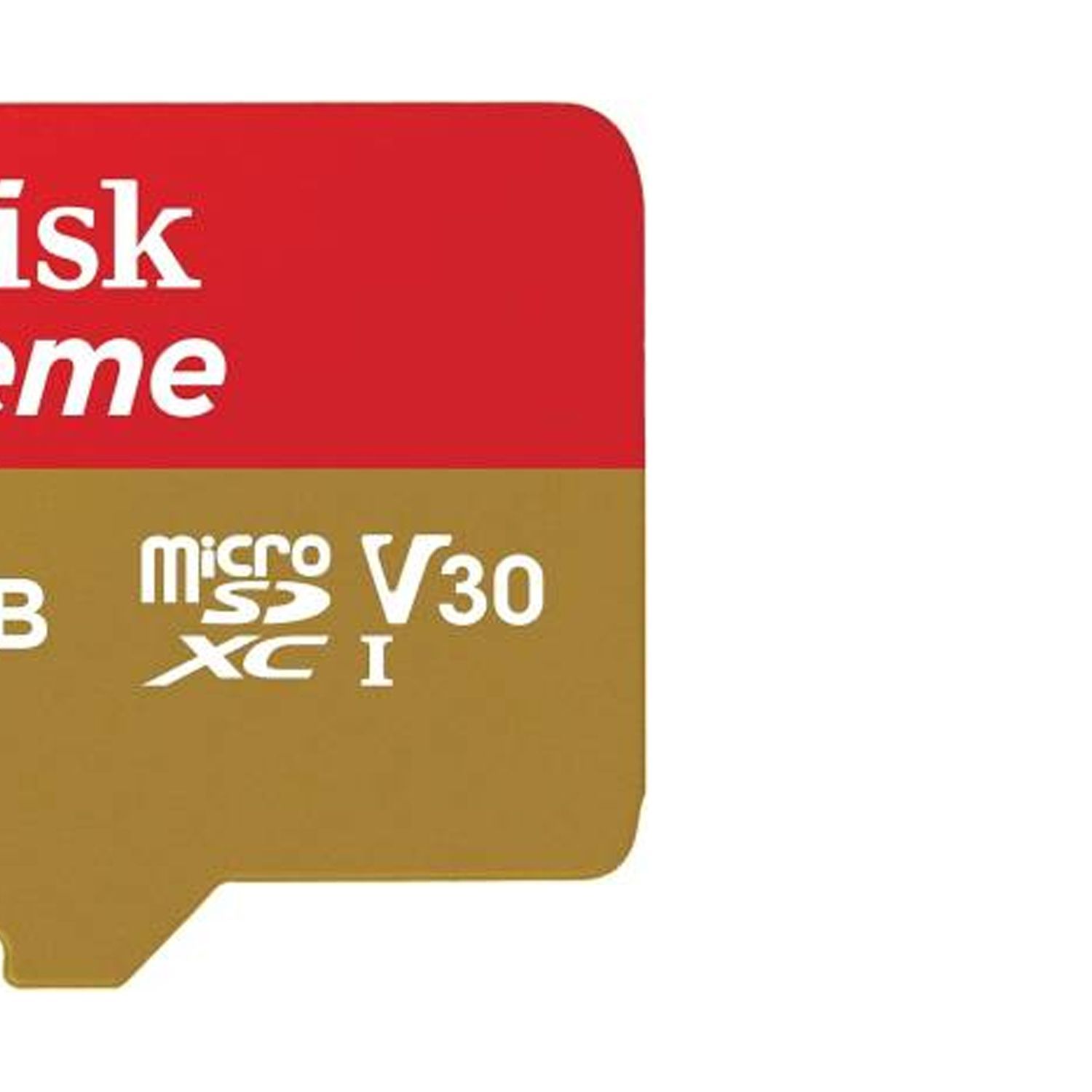 SanDisk Extreme microSD UHS-I Card 512GB for 4K Video, 190MB/s Read SDSQXAV-512G-GN6MA - Red/Gold 