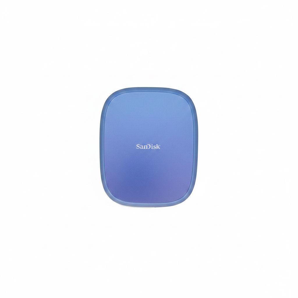 SanDisk Creator Phone SSD 2TB, USB-C External Solid State Drive, Compatible with MagSafe - Blue