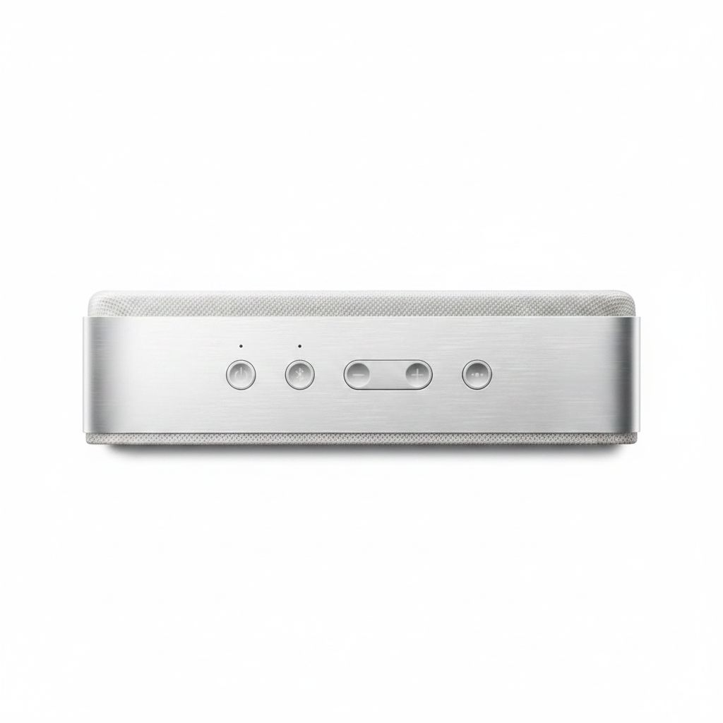 Bose SoundLink Portable Bluetooth Speaker, Premium Sound, Wireless Bluetooth Connectivity, Compact Design - Silver