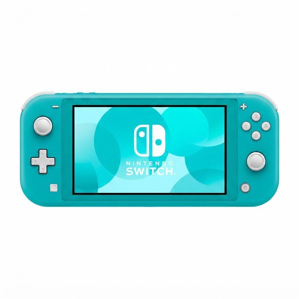Nintendo Switch Lite Handheld Gaming Console, 5.5-inch Touchscreen Display, Compact Portable Design, Built-in Controls | Green - 4902370542943