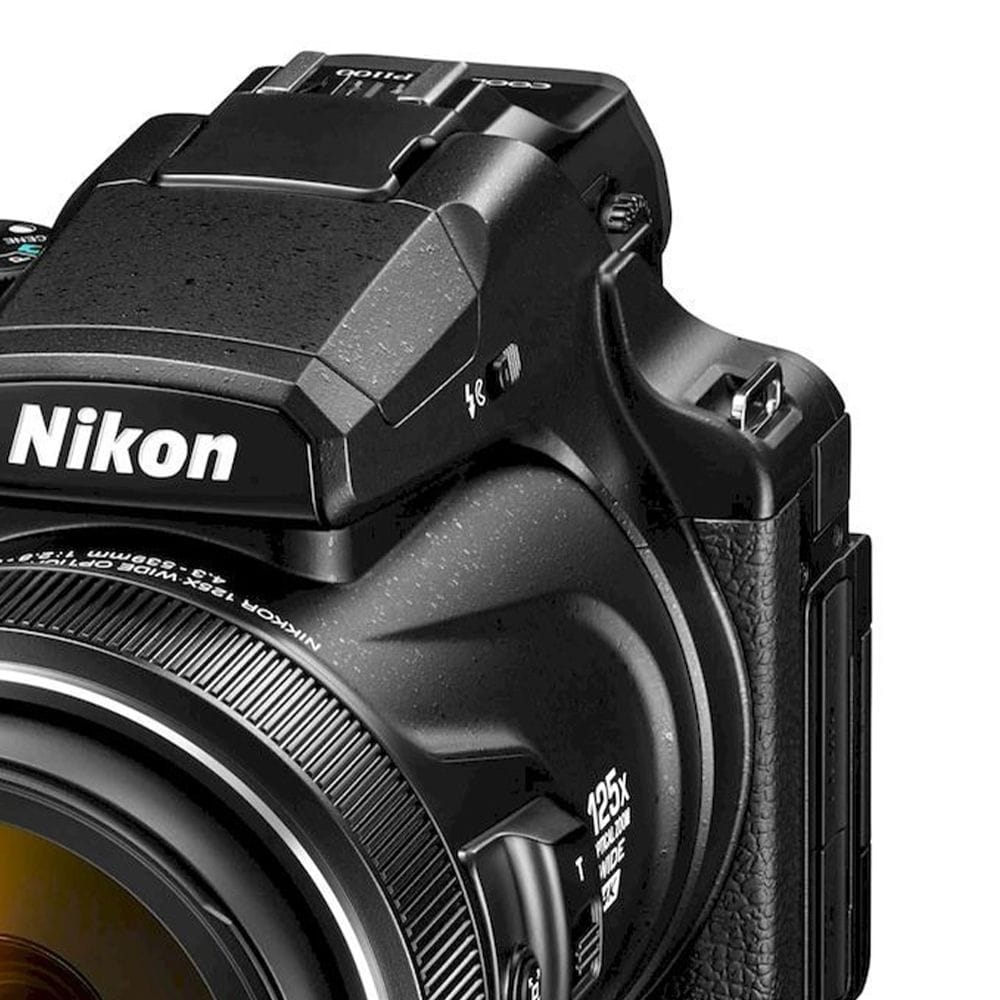 Nikon COOLPIX P1100 Superzoom Bridge Camera, 125x Optical Zoom, 16MP CMOS Sensor, 4K UHD Video & Dual Detect Optical VR | Black - 4960759916655