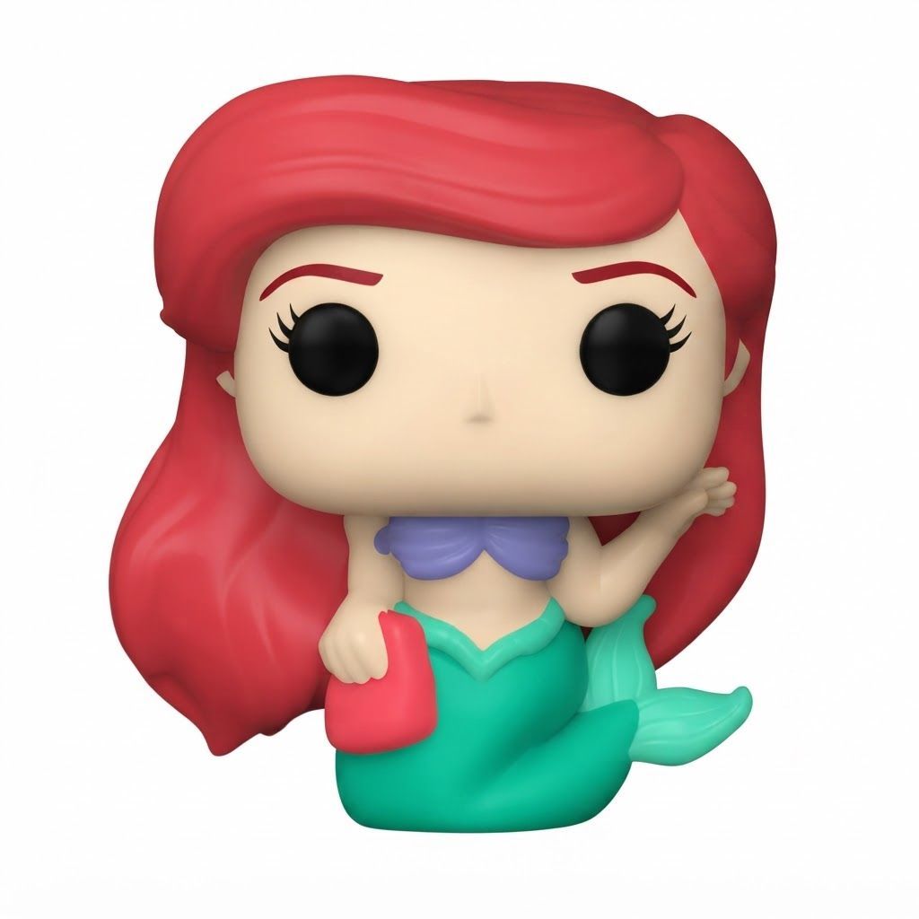 Funko Bitty Pop! Disney Princess 4-Pack: Ariel, Mulan, Tiana & Surprise Mini Figure - 0.9-Inch Set