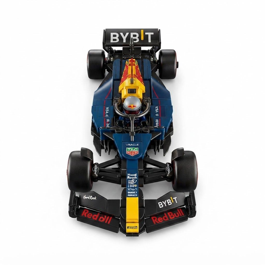 LEGO Speed Champions Oracle Red Bull Racing RB20 F1 Race Car - 2024 Formula 1 Model Building Formula 1 / Red Bull Racing, 1x F1 Driver