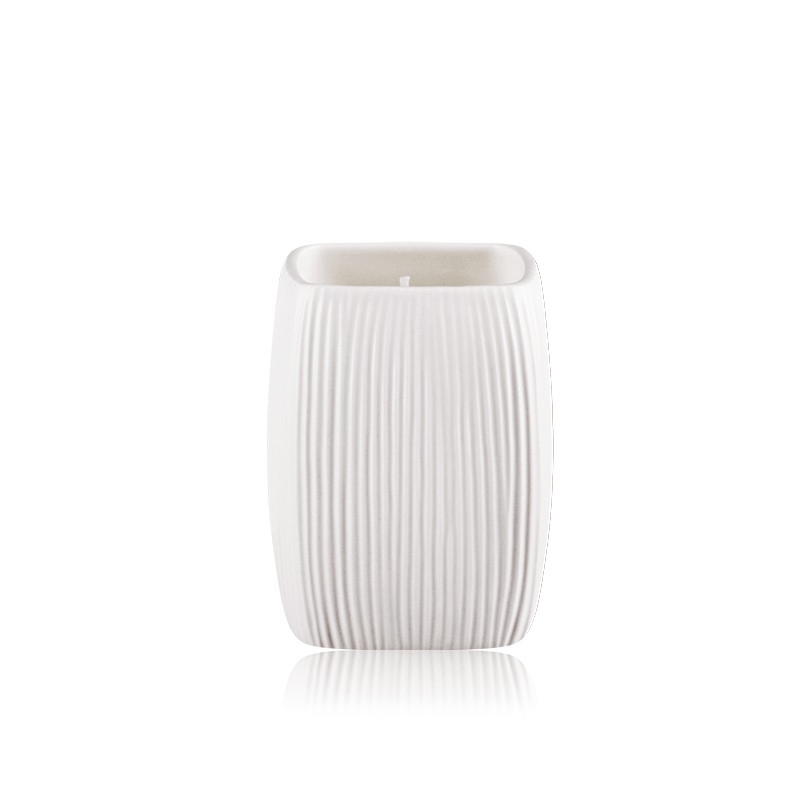 Chando Natural Luminous Purity Scented Candle, 245g Porcelain Jar, 60-Hour Burn Time, Home Fragrance for Rooms up to 20sqm