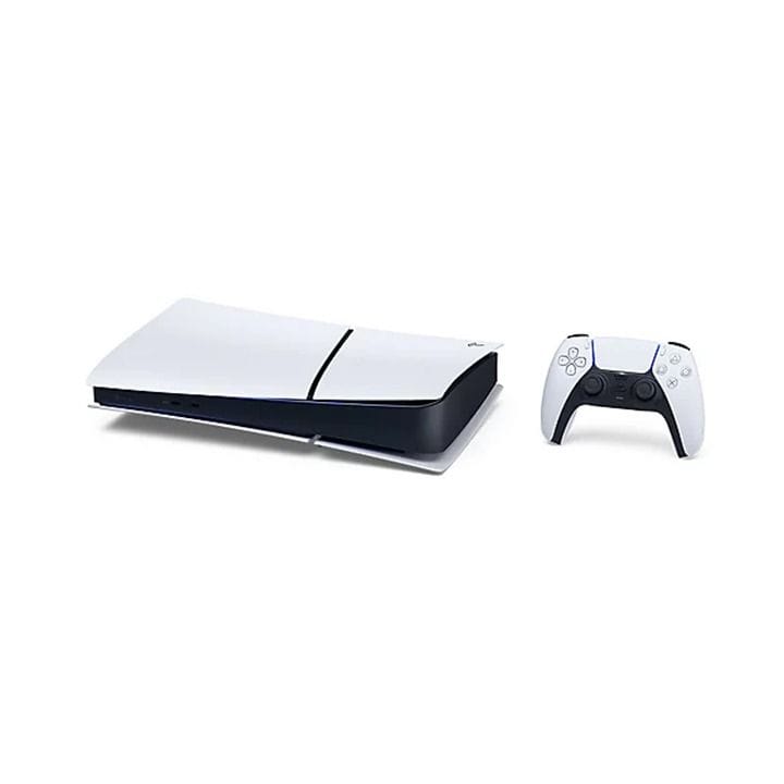 Sony PlayStation PS5 Slim Digital Edition Console 825GB SSD, 4K HDR Gaming, 120Hz, Ray Tracing, DualSense, WiFi Bluetooth | White-CFI-2116B01Y