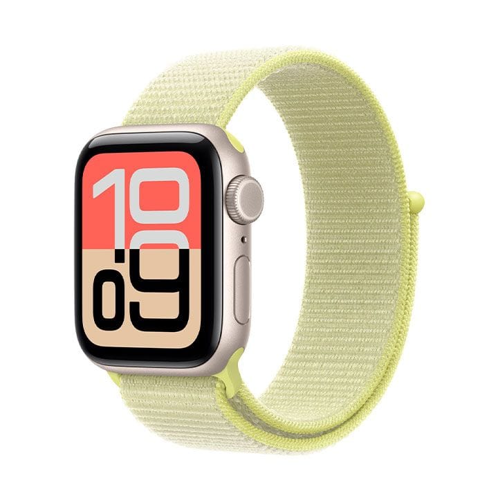Apple Sport Loop 40mm, Lightweight And Breathable Design, Secure Fit Mechanism, Sustainable Materials - Yellow - MFF94ZM/A