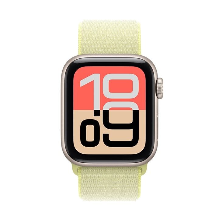 Apple Sport Loop 40mm, Lightweight And Breathable Design, Secure Fit Mechanism, Sustainable Materials - Yellow - MFF94ZM/A
