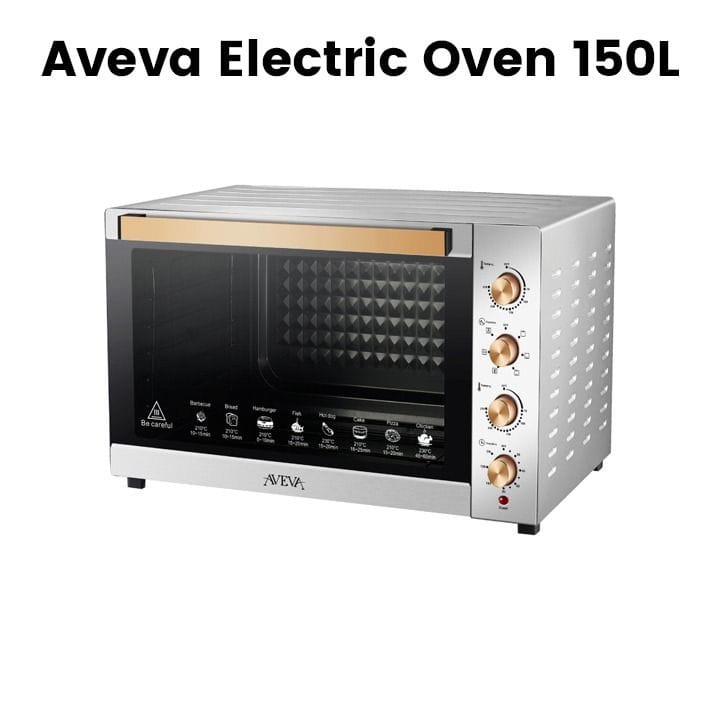 Aveva Electric Oven 150L 2800W, Silver | AV-HHEO150L