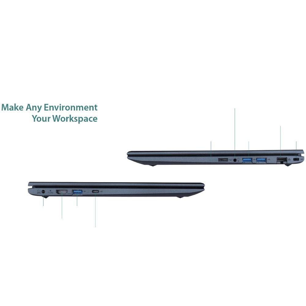 Dynabook Satellite Pro C50-K 15.6" FHD Laptop, Intel Core 3 100U, 8GB RAM, 256GB SSD, Windows 11 Pro | Blue - PSY29E-4VT022AR