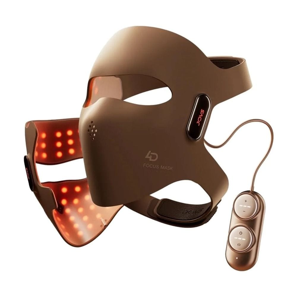 JOVS 4D Laser Light Therapy Mask, Red Light Therapy Facial Device, FPT Technology, 4 Wavelengths, Anti-Aging Skin Care Treatment Mask