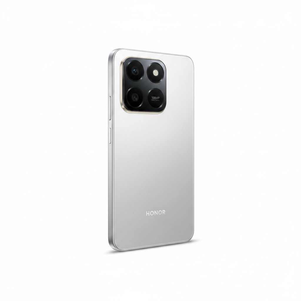 Honor X7d 5G Smartphone 8GB RAM + 256GB Storage with 108MP Camera, 6500mAh Battery & 6.77-inch 120Hz Display | Meteor Silver