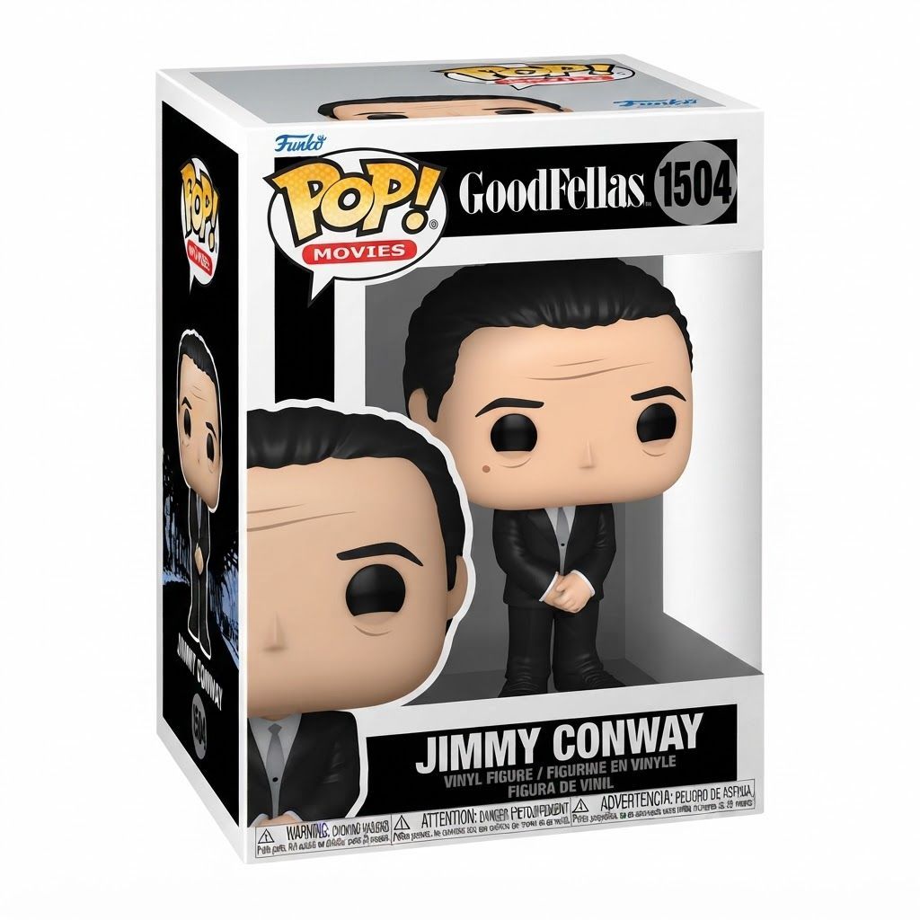 Funko Pop! Movies Goodfellas Jimmy Conway Vinyl Figure #1237 - 3.75-Inch Official Collectible Model