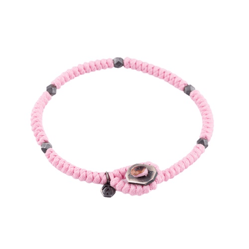 Atolyewolf Pink Snake Knot Bracelet, Elegant Women's Fashion Bracelet, Stylish Knot Design Jewelry Accessory
