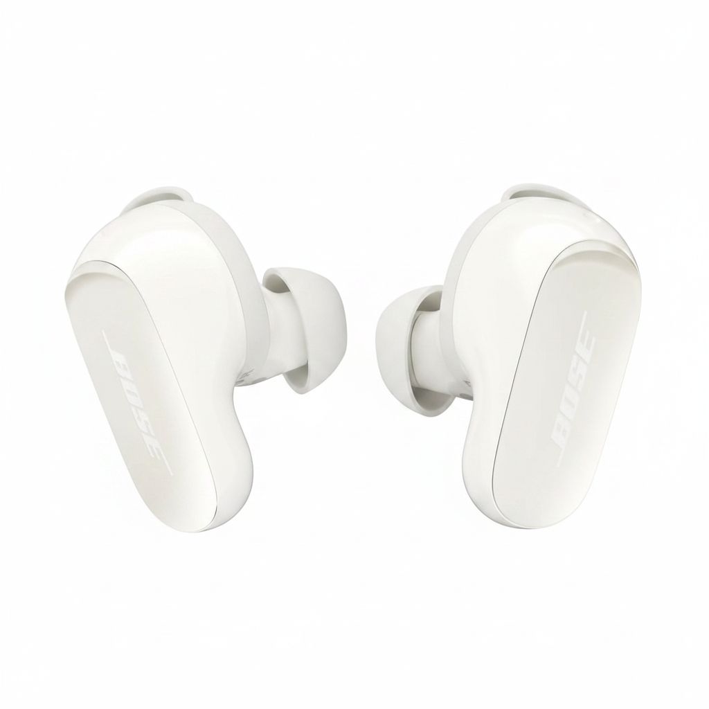 Bose QuietComfort Ultra Wireless Earbuds Diamond 60th Edition, Noise Cancelling, Spatial Audio, Bluetooth, Premium Sound - White
