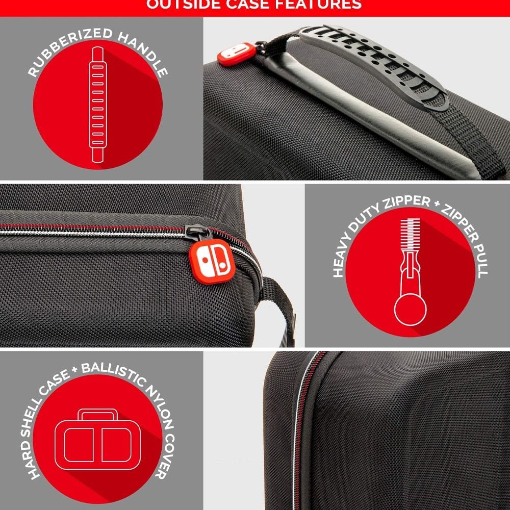 Nintendo Game Traveler System Case for Switch 2, Hard Shell Protective Travel Case, Console & Accessory Storage, Game Card Holder | HL-010 - 4961868059008