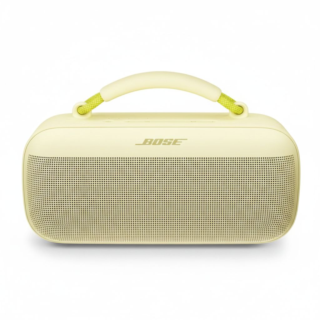 Bose SoundLink Max Portable Bluetooth Speaker, Deep Bass, Waterproof & Dustproof, Up to 20-Hour Battery Life - Yellow