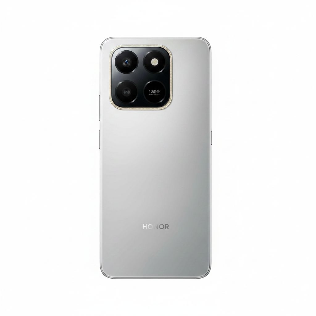 Honor X7d 5G Smartphone 8GB RAM + 256GB Storage with 108MP Camera, 6500mAh Battery & 6.77-inch 120Hz Display | Meteor Silver