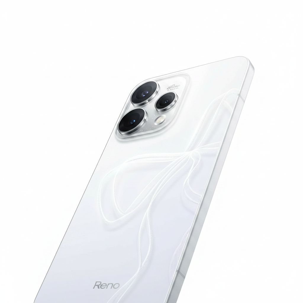 Oppo RENO15 5G Smartphone CPH2825 12GB RAM 512GB Storage, 6.59 Inch AMOLED Display, 6500 Battery - Aurora White 