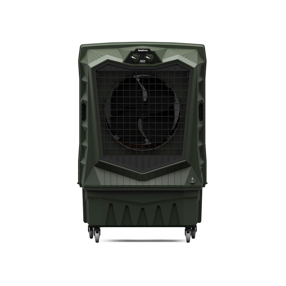 Symphony Air Force 100 Desert Air Cooler, 100L Water Tank, 375W Jet Fan, Honeycomb Cooling Pads, Weather-Resistant & Easy-Fill | 8901791000144