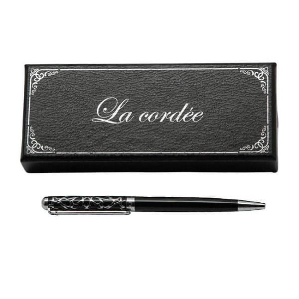 La Cordee Premium Ballpoint Pen, Lightweight Stainless Steel Tip Writing Pen, Elegant Office, Business & Travel Pen