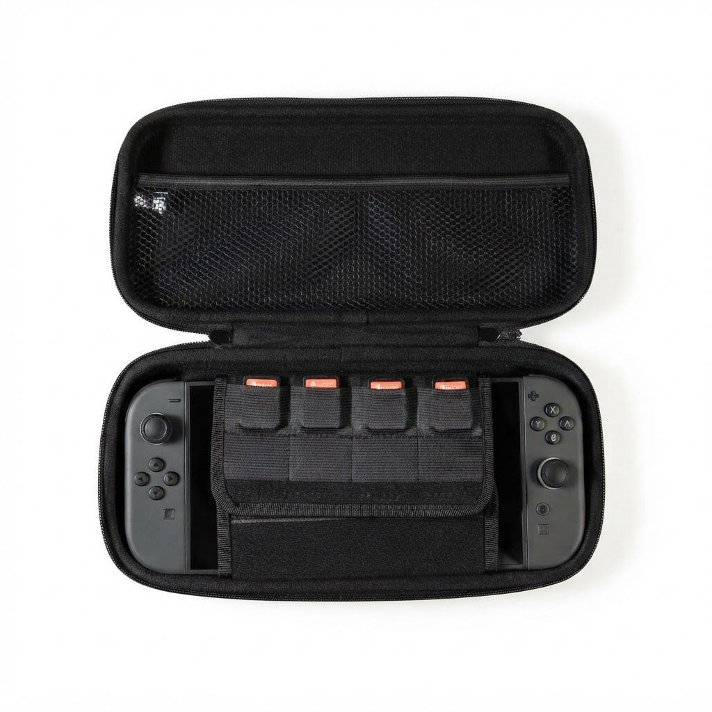 Konix One Piece Moon Carry Case for Nintendo Switch 2, Hard Shell Protective Travel Case, Console & Game Card Storage | 3328170304399