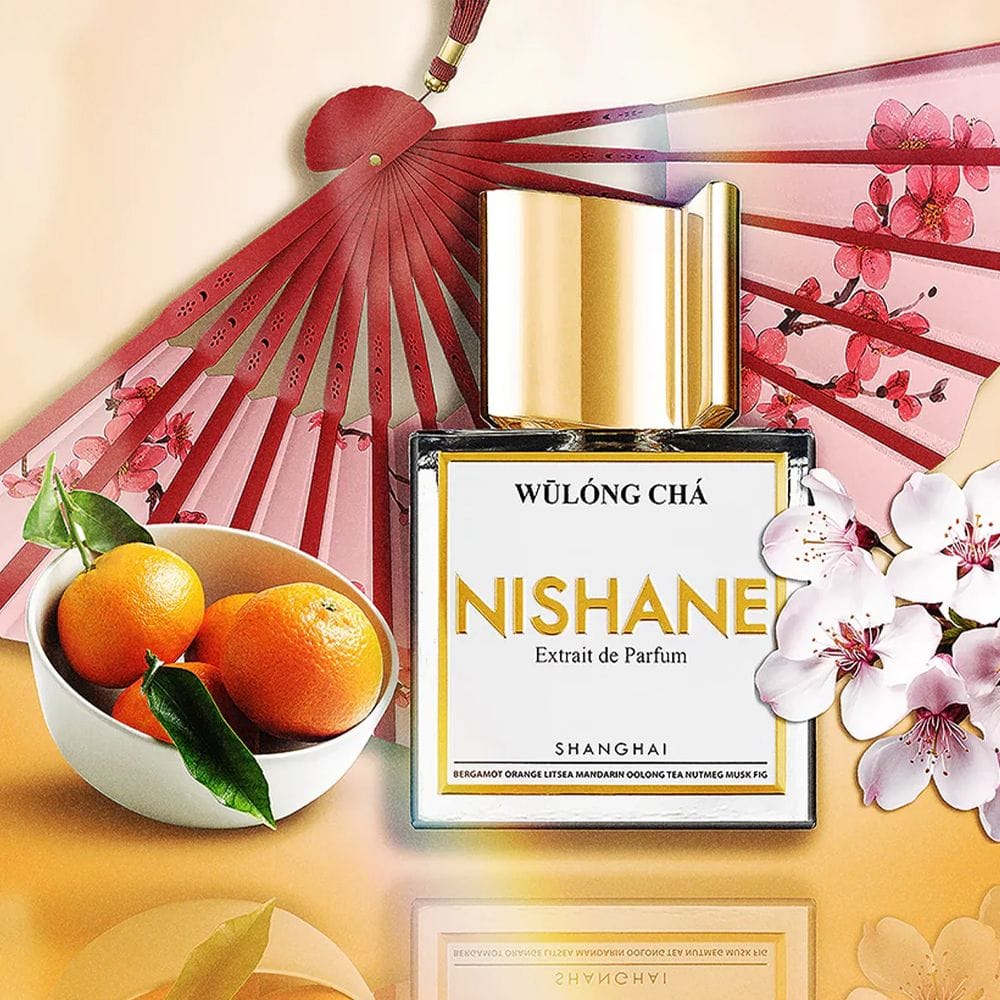 Nishane Wulong Cha Extrait de Parfum 100ML - Bergamot, Oolong Tea & Fig Refreshing Citrus Aromatic Unisex Fragrance | 177491402788