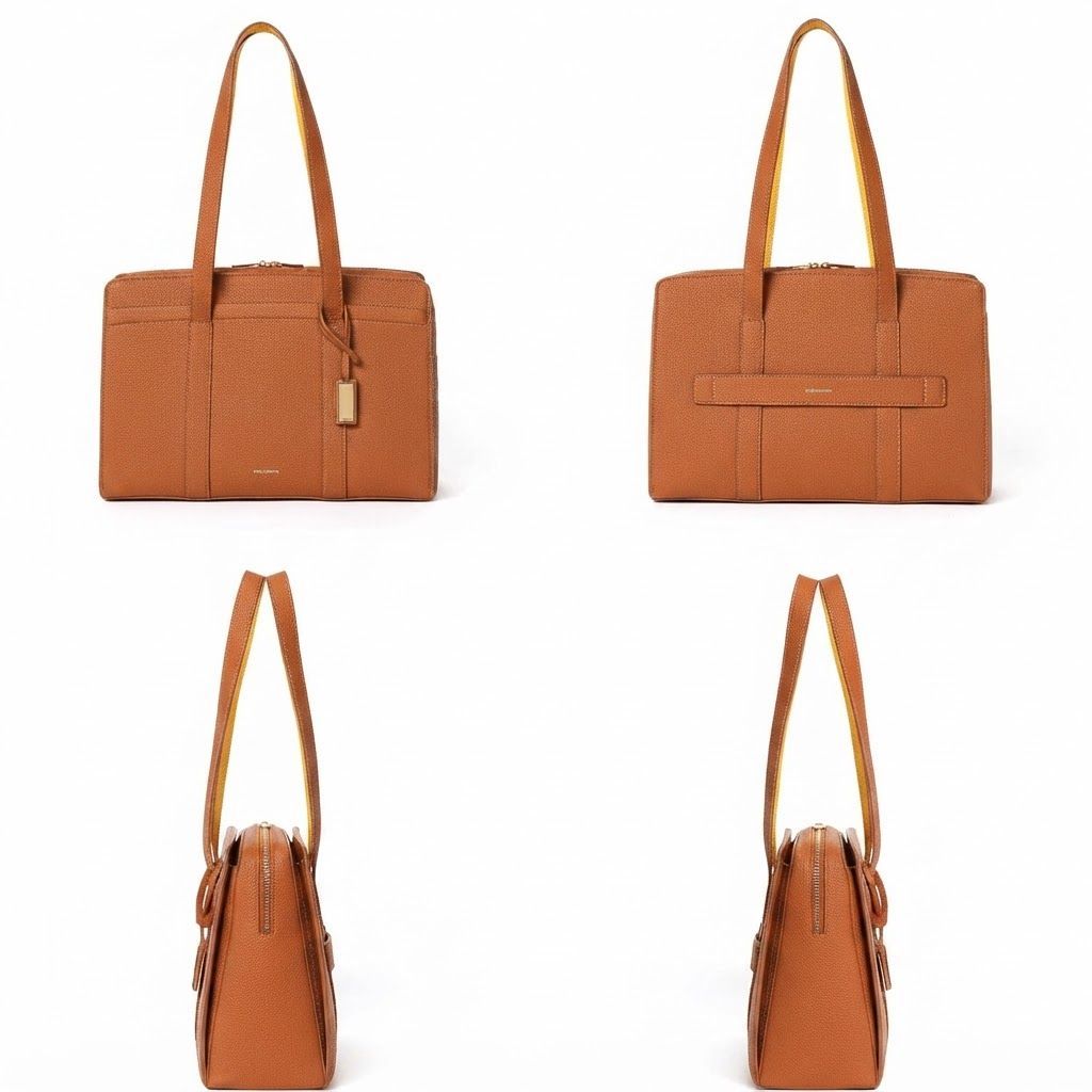 Mokobara The Celeste Tote Bag for Women, Premium Vegan Leather Handbag, Fits 14-Inch Laptop