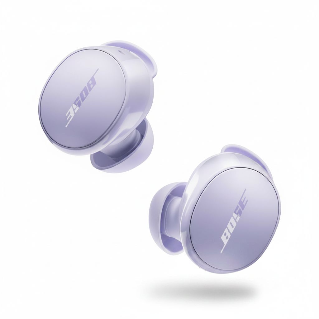 Bose QuietComfort Wireless Noise Cancelling Earbuds, Bluetooth, High-Fidelity Audio, Active Noise Cancelling - Lilac