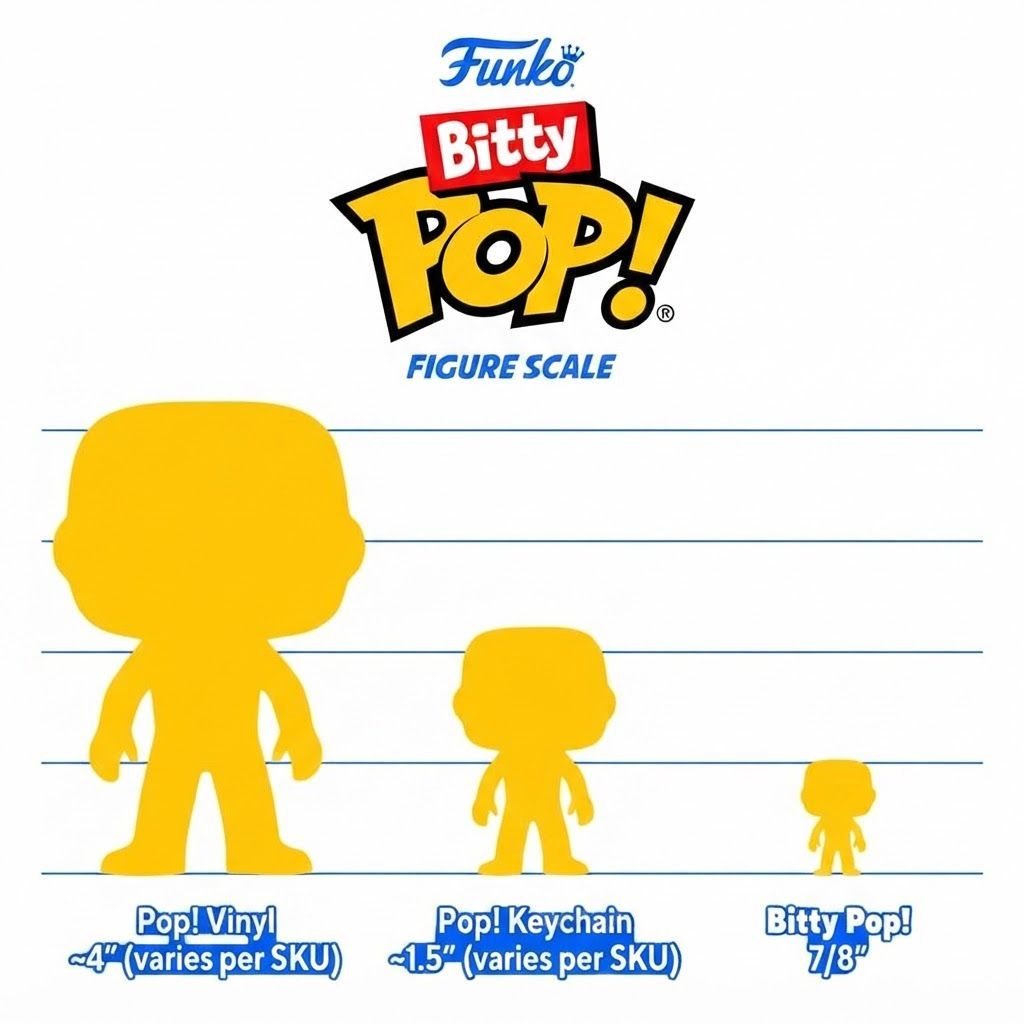 Funko Bitty Pop! Disney Princess 4-Pack: Ariel, Mulan, Tiana & Surprise Mini Figure - 0.9-Inch Set