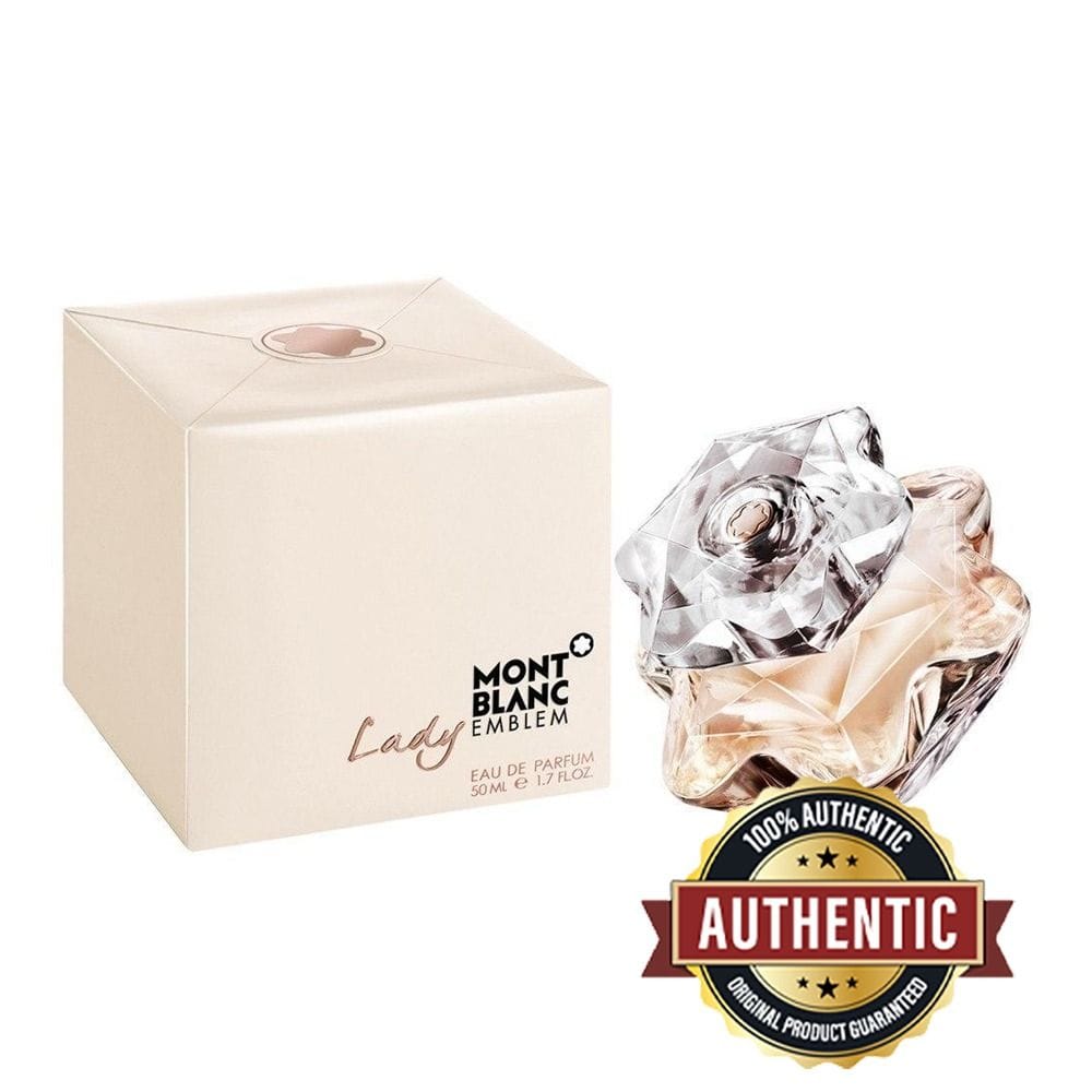 Montblanc Lady Emblem Eau de Parfum for Women, Floral Fruity Fragrance with Lychee, Rose, Peach, Sandalwood & Musk - 75ml