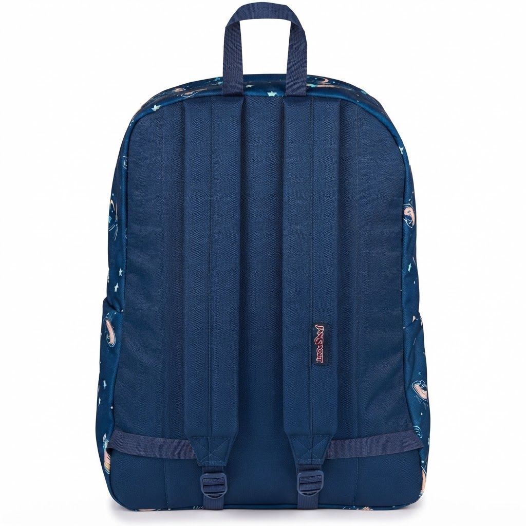 JanSport SuperBreak One Backpack - Classic Lightweight School, Travel, and Everyday Laptop Daypack 1 Main, 1 Front Utility