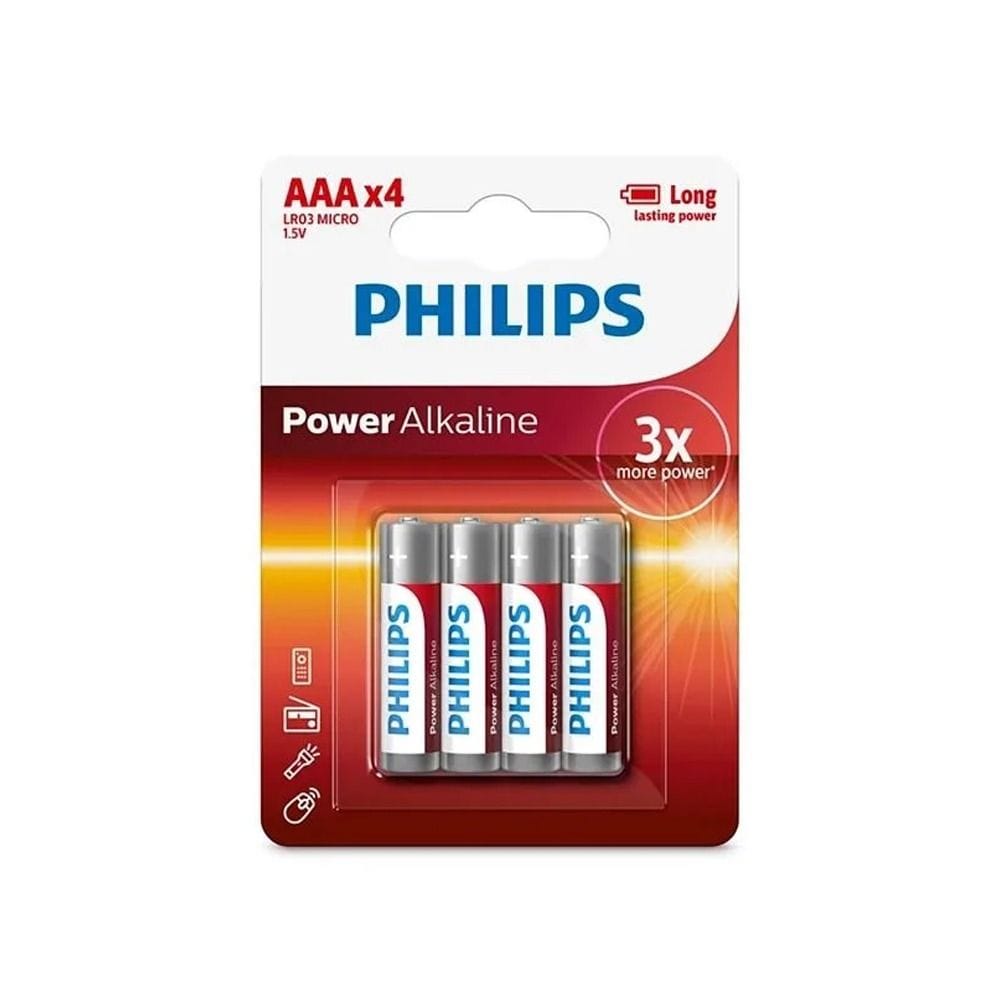 Beurer Baby Monitor with Eco Mode White + Babycare Nasal Aspirator White + Philips Power Alkaline AAA Batteries 4-Pack Bundle (603001000004403 + 603001000004406 + 301021000000017)