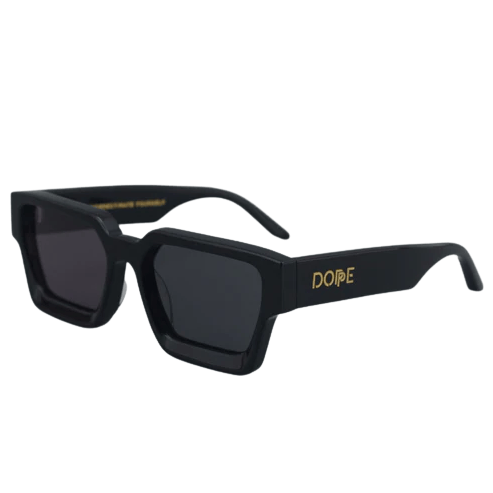 Doppe Kawn Sunglasses, Unisex Acetate Frame with UV 400 Protection, Elegant Universal Design