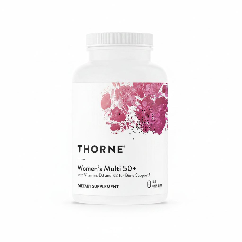 Thorne Women's Multi 50+ | Daily Multi for Heart, Brain & Bone Health