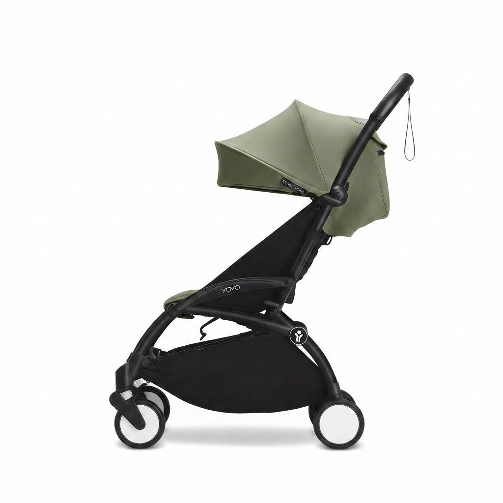 Stokke YOYO3 Baby Stroller - Compact Lightweight Travel Stroller with Seat Cushion & Canopy, Cabin Approved, Premium Choice for Busy Parents Who Value Style and Convenience