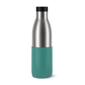 Tefal Bludrop Hydration Bottle, Stainless Steel Insulated Water Bottle with Easy Grip Sleeve, Leakproof Reusable Design - N3111210