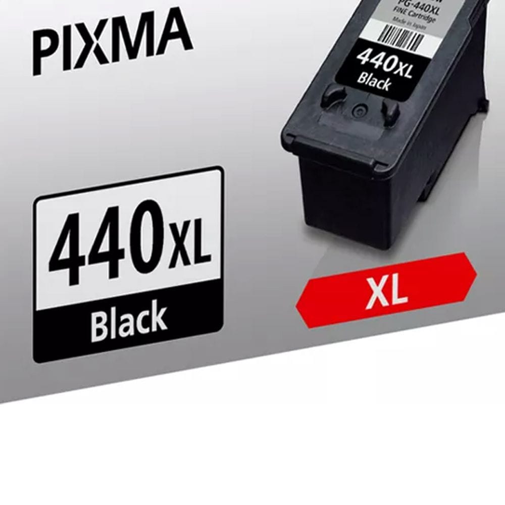 Canon PG-440XL Black Ink Cartridge, Genuine Canon Ink, High Yield 600 Pages, Crisp Text Printing & PIXMA Printer Compatibility | Black - 4960999782355