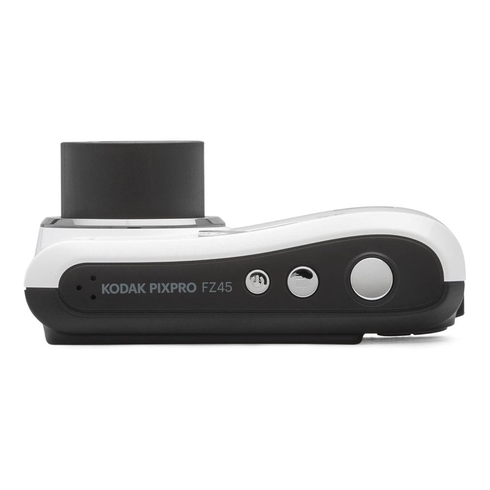 Kodak PIXPRO FZ45 Digital Camera, 16MP CMOS Sensor, 4x Optical Zoom, 27mm Wide-Angle Lens, Full HD 1080p Video & 2.7-Inch LCD Screen | White - 819900014051